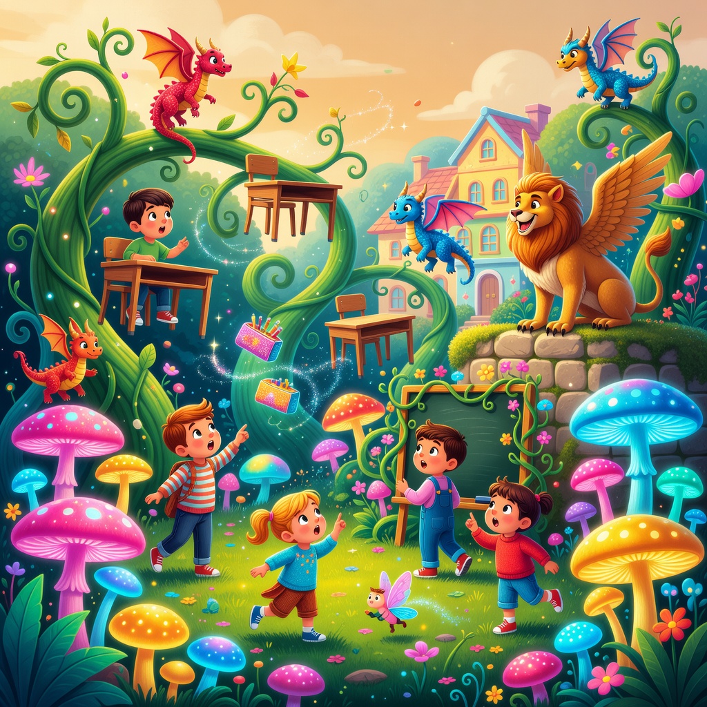 Las aventuras en el jardin