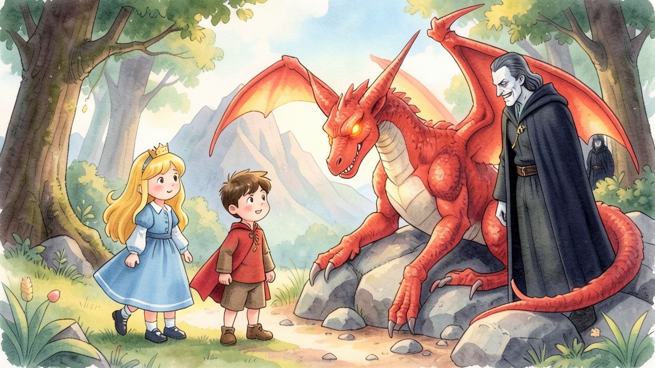 La Princesa, el Príncipe y el Dragón