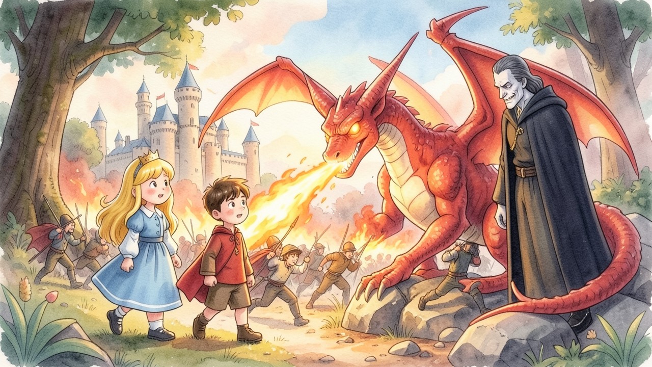 La Princesa, el Príncipe y el Dragón
