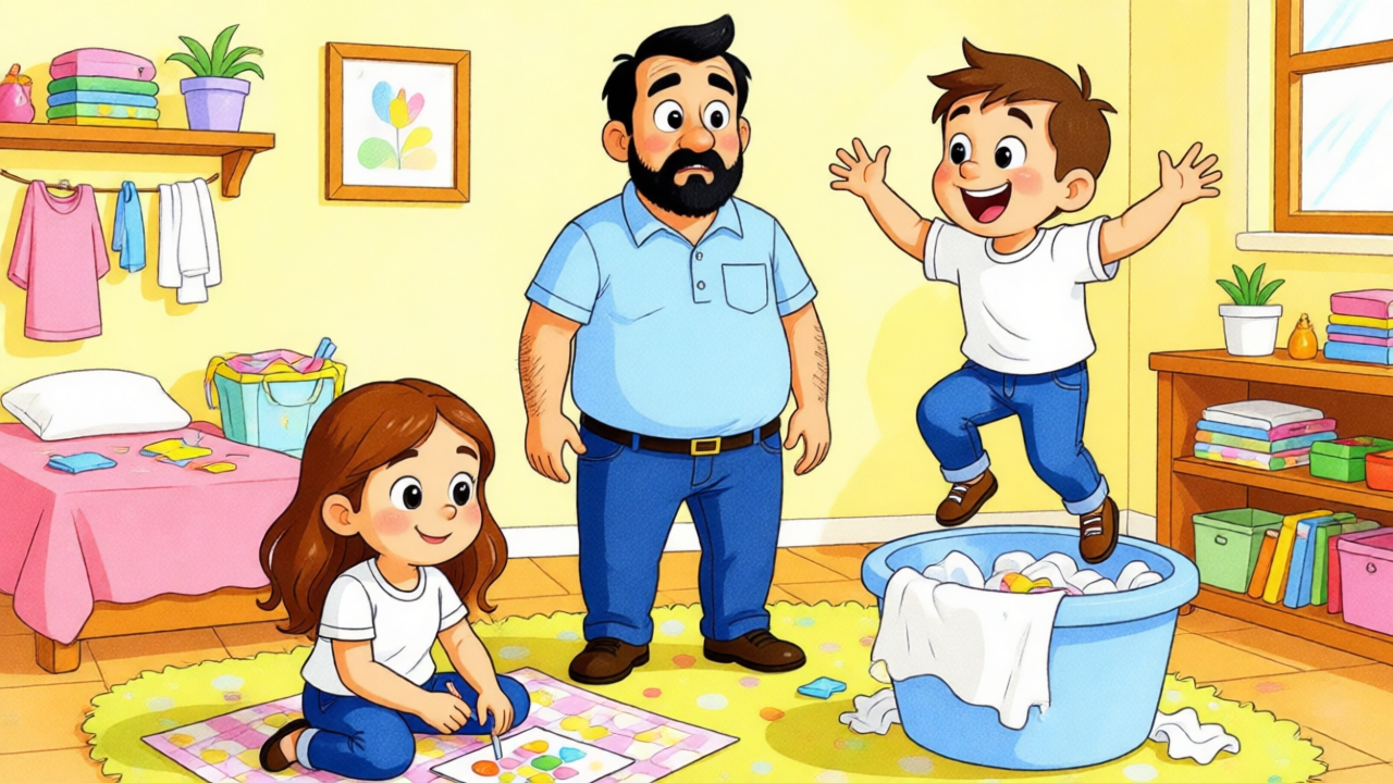 Isa y Franco: ¡El Misterio de las Medias Voladoras! — Página 1