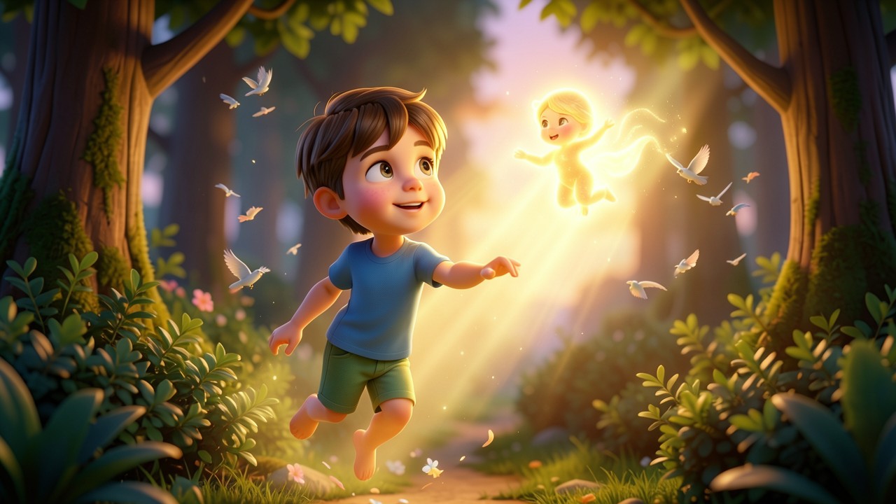 Racconti brevi da scaricare per bambini: La fiaba del Lume di Luna