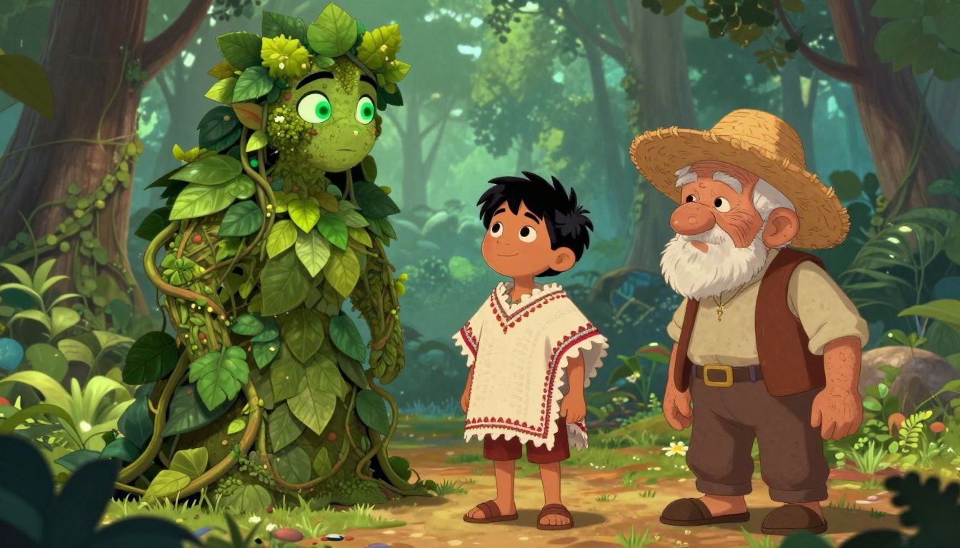 El Niño que Entró al Bosque — Página 1