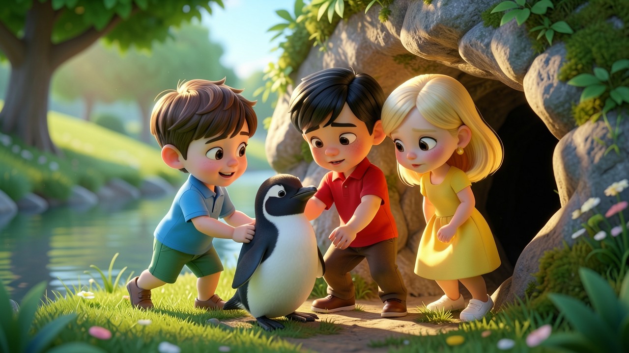 El Pingüino del Río Misterioso — Página 3