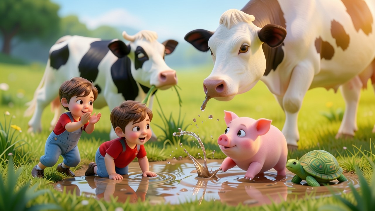 Alberto y sus amigos de la granja