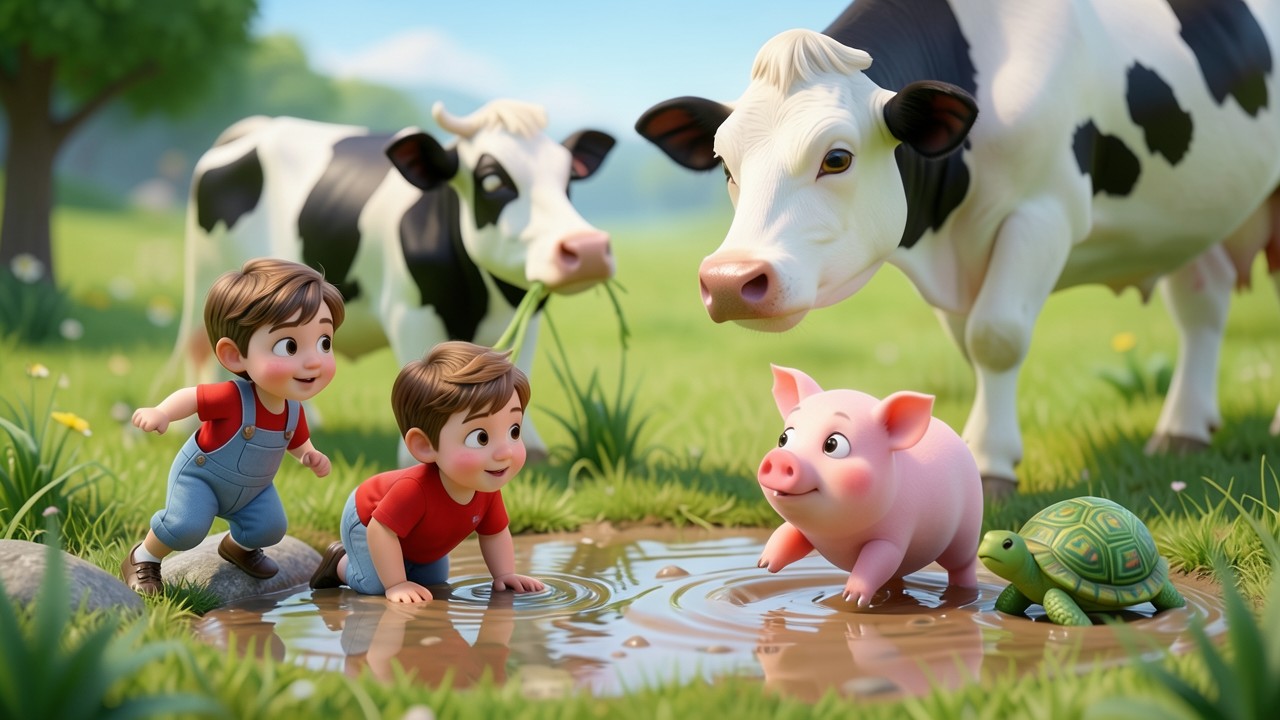 Alberto y sus amigos de la granja