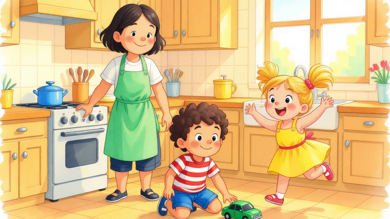 El Misterio en la Cocina de Mami — Página 1