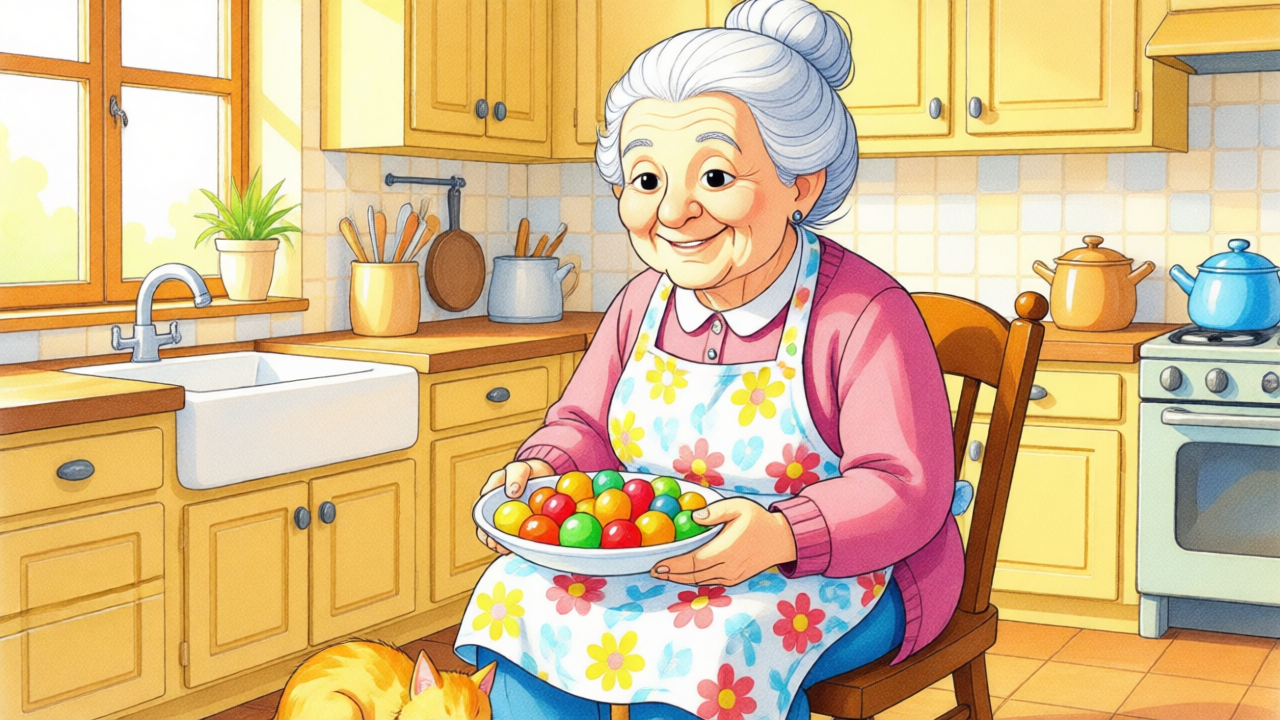 La abuelita que tenía ojos de juguete
