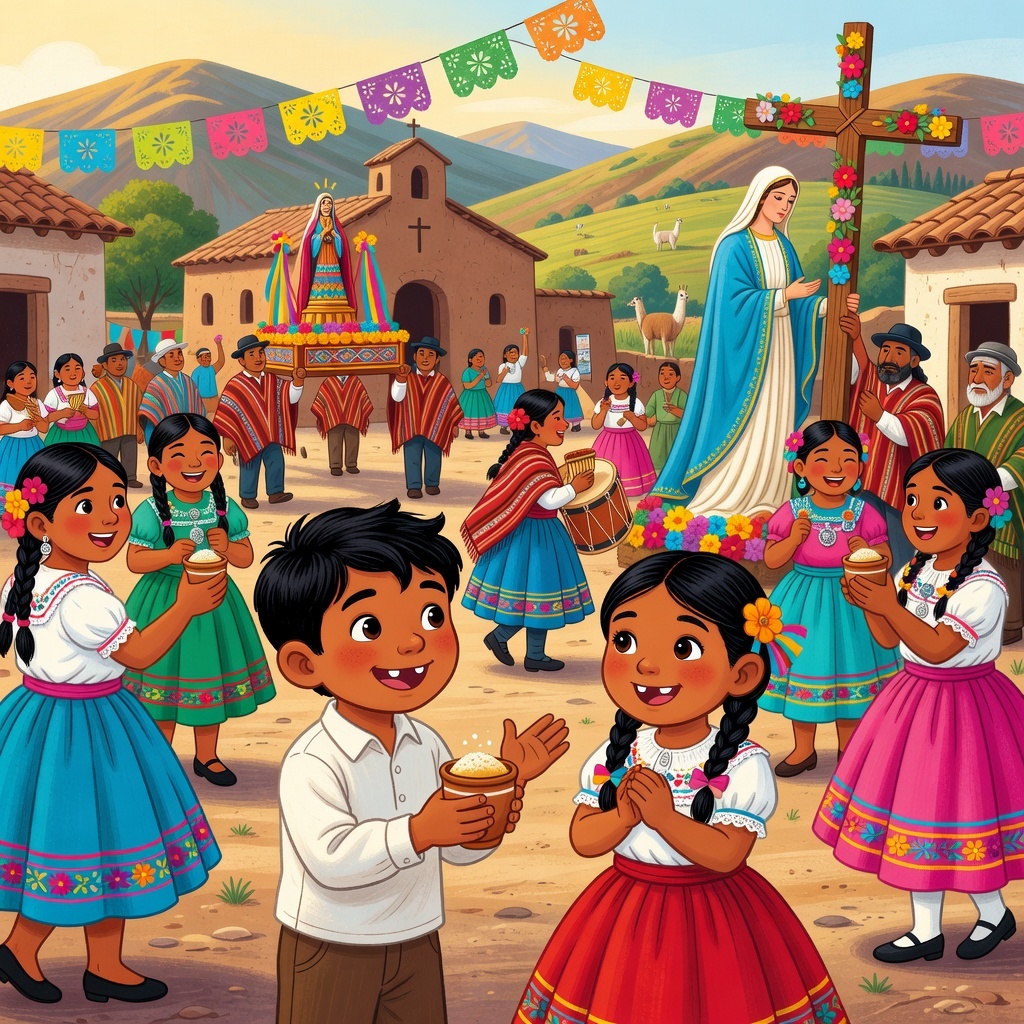 La fiesta virgen Purisima de Ayas