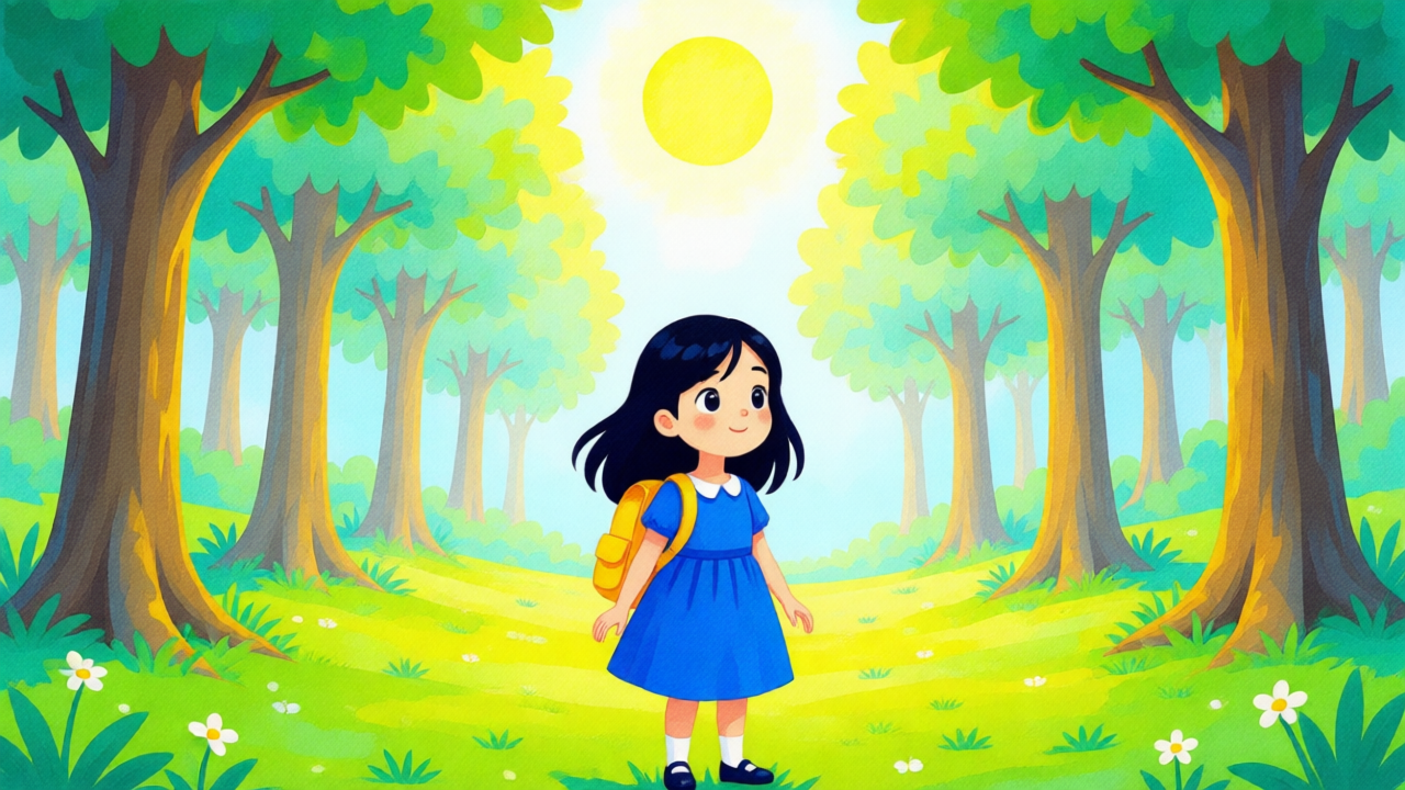 Luna y el Secreto del Bosque Esmeralda