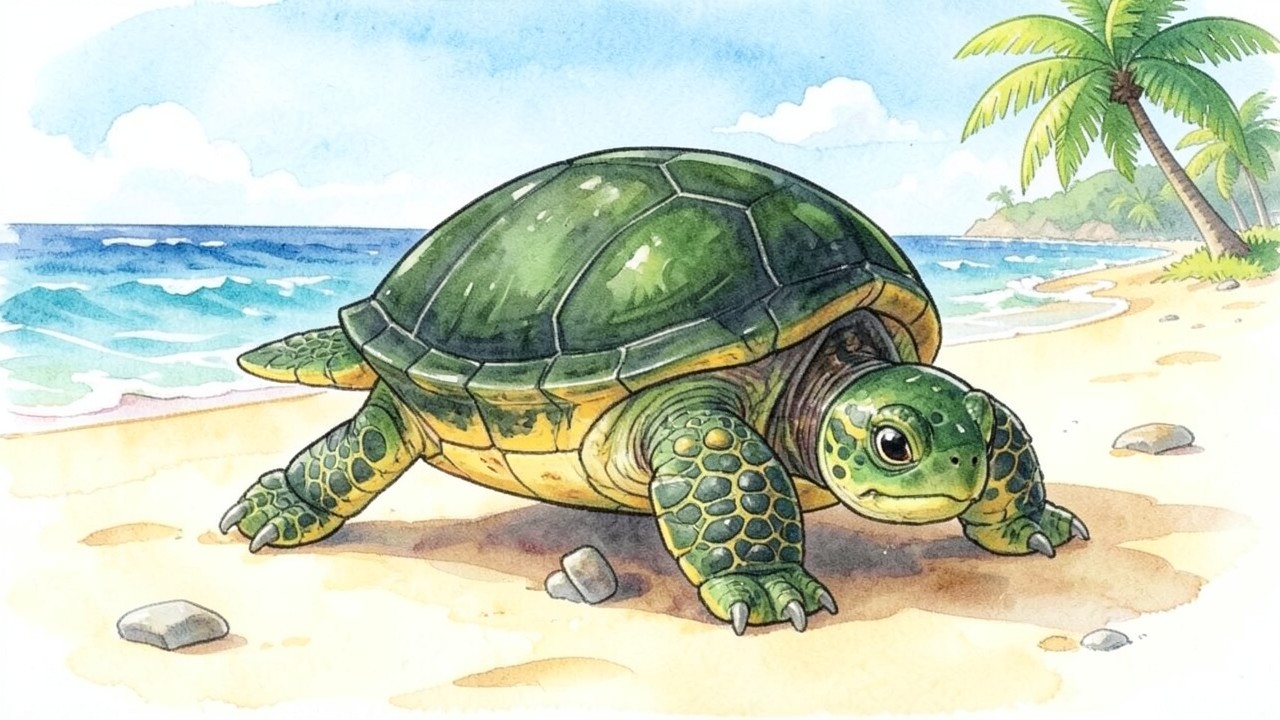La Tortuga Verde
