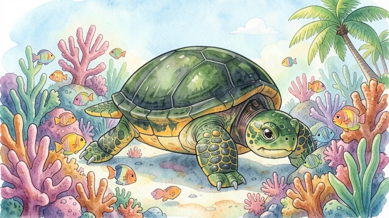 La Tortuga Verde: Un Viaje Extraordinario
