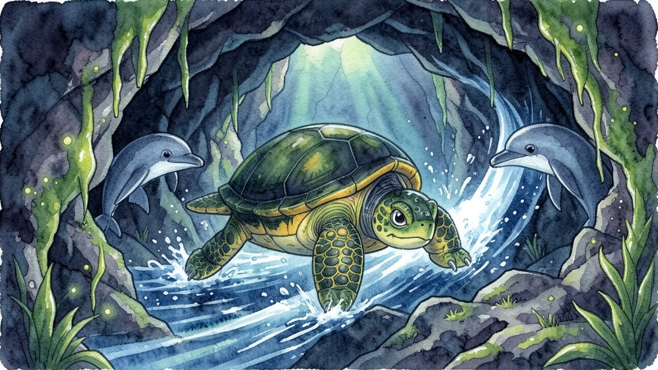 La Tortuga Verde y el Arrecife de Colores