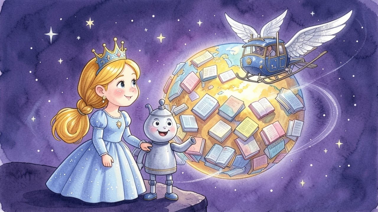 The Planet of Floating Books