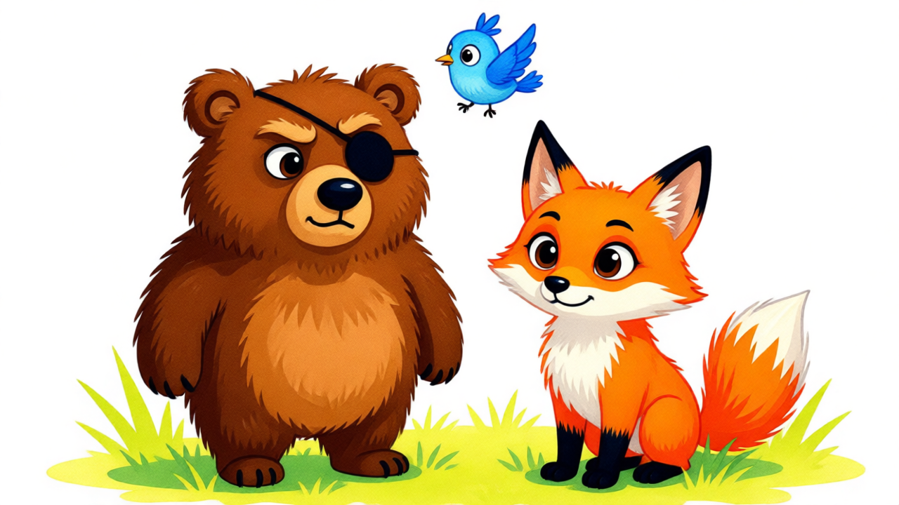 The Grumpy Bear and the Fast Bird — Página 2