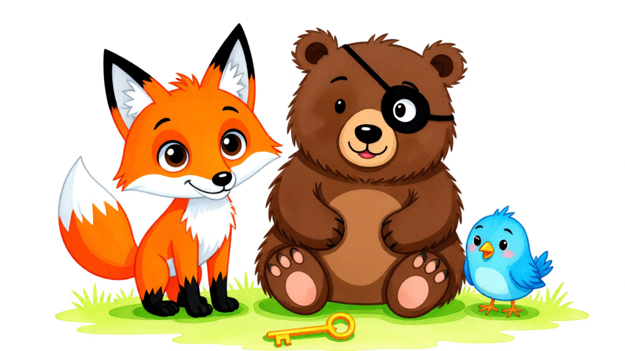 The Grumpy Bear and the Fast Bird — Página 3