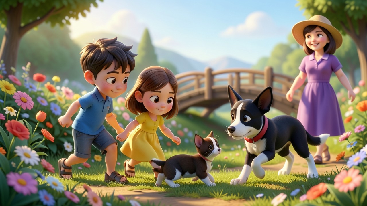 Luna y Makenzy: La Aventura del Jardín Secreto
