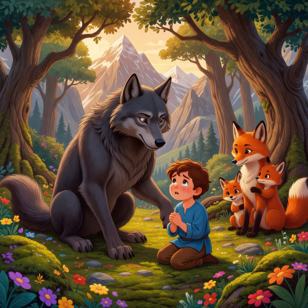 Lobezno y el zorrito Nico