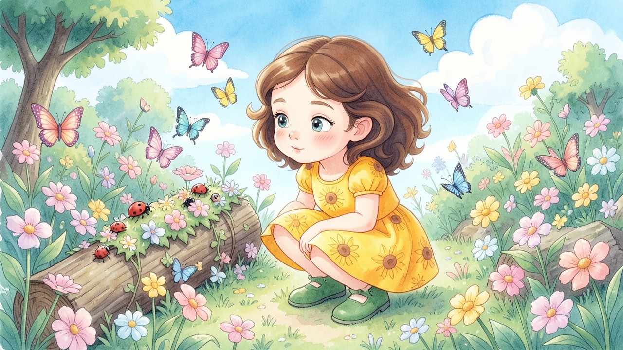 Maia and the Butterfly Garden