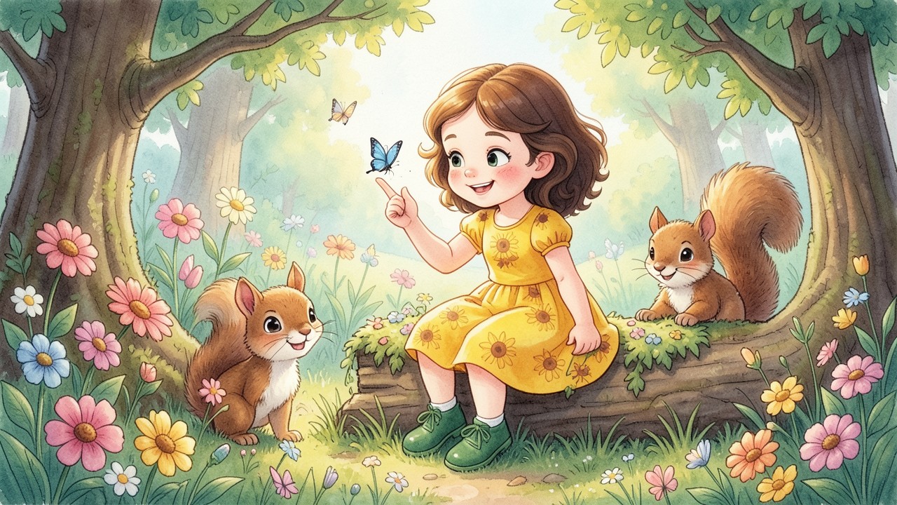 Maia and the Butterfly Garden
