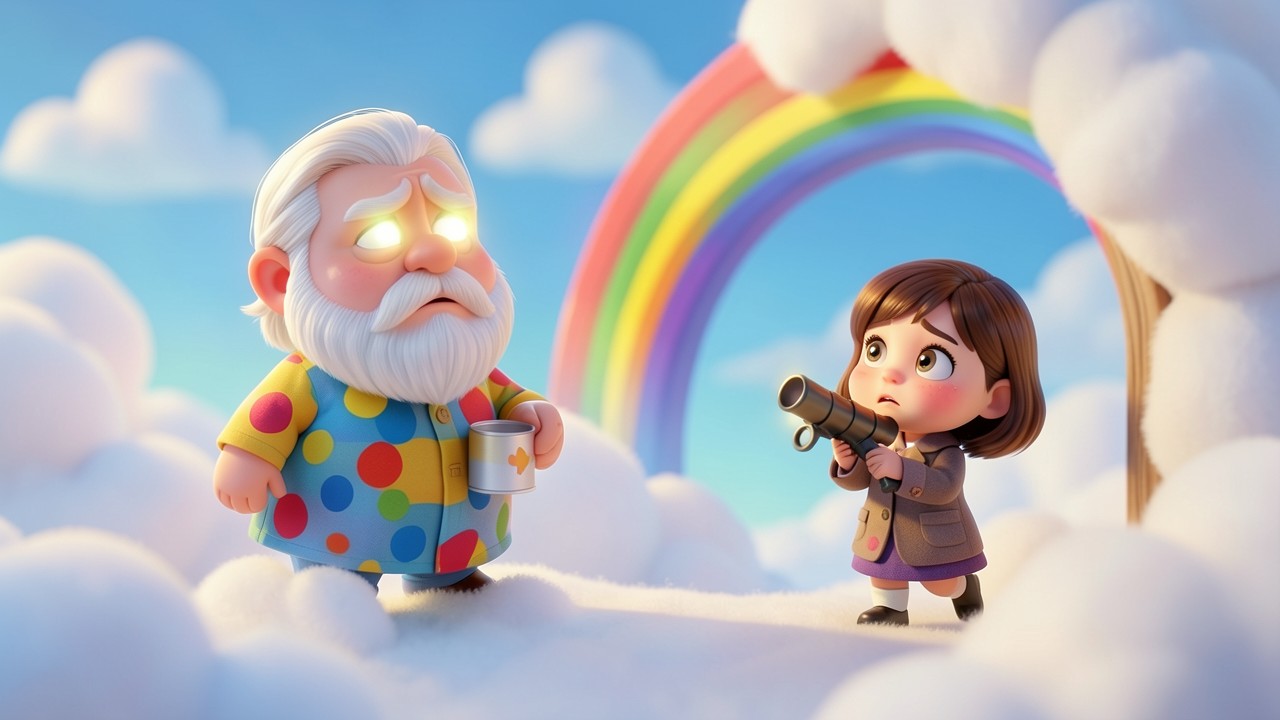Der Regenbogenmaler und das verschwundene Gelb