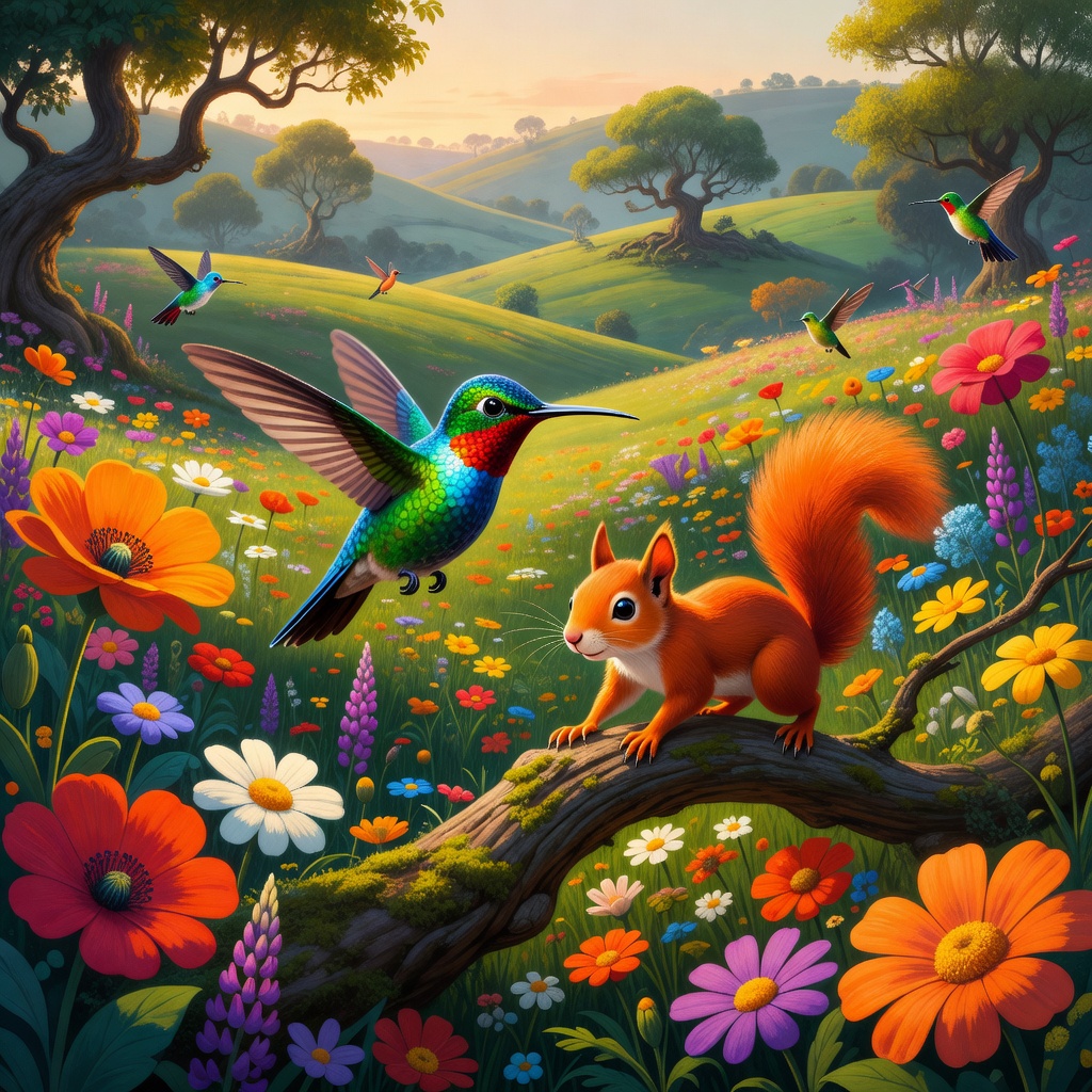 LA CARRERA DE LOS COLIBRÍES