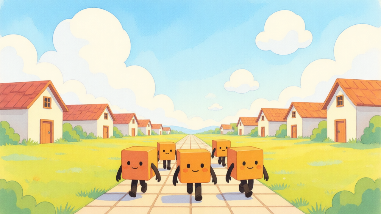 The Round Visitor in a Square World — Página 1