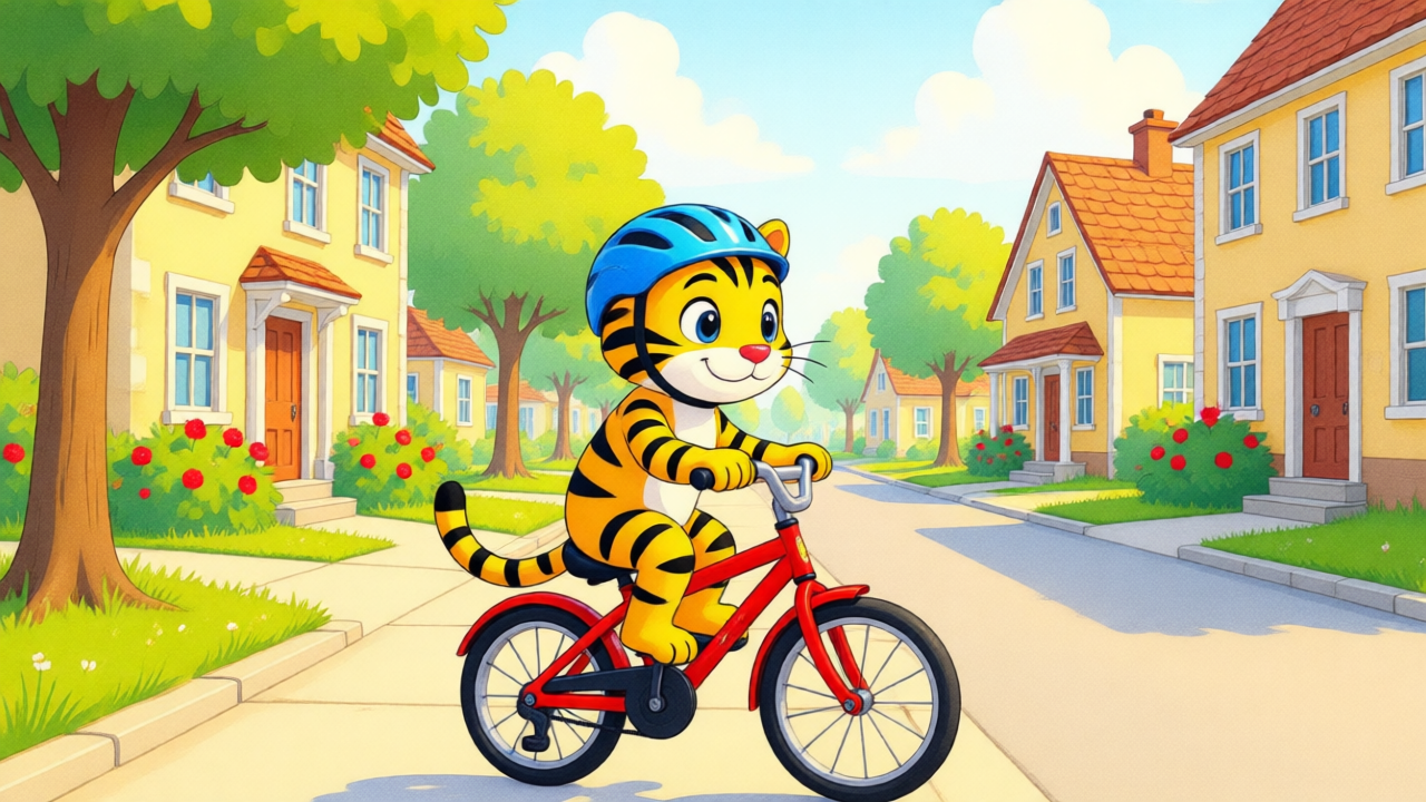 Tom y el Misterio de la Bicicleta Roja — Página 1