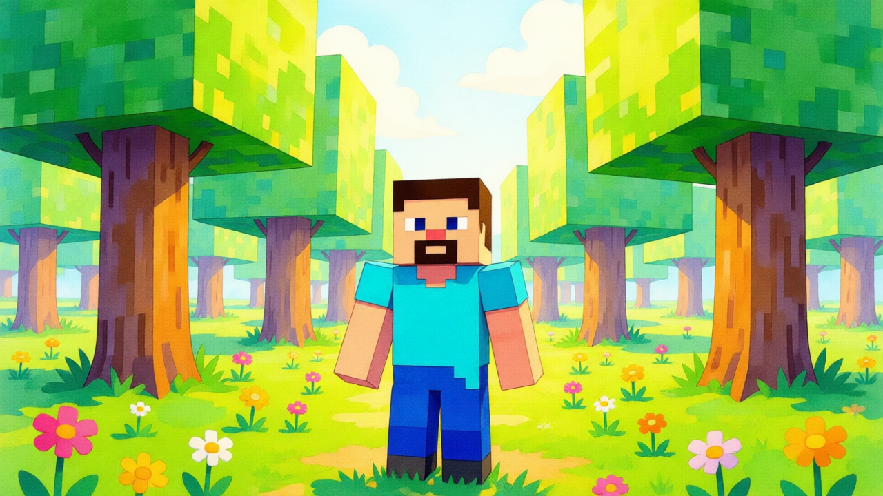 Steve y el Misterio del Lago Azul — Página 1