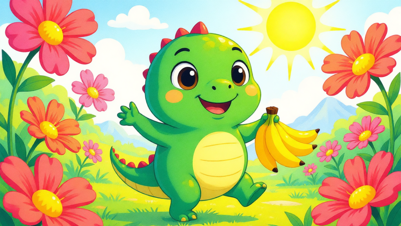 Dino y el Gran Secreto del Valle de las Bananas — Página 1