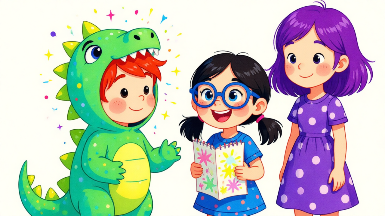 The Sparkly Dinosaur and the Giant Ear — Página 2