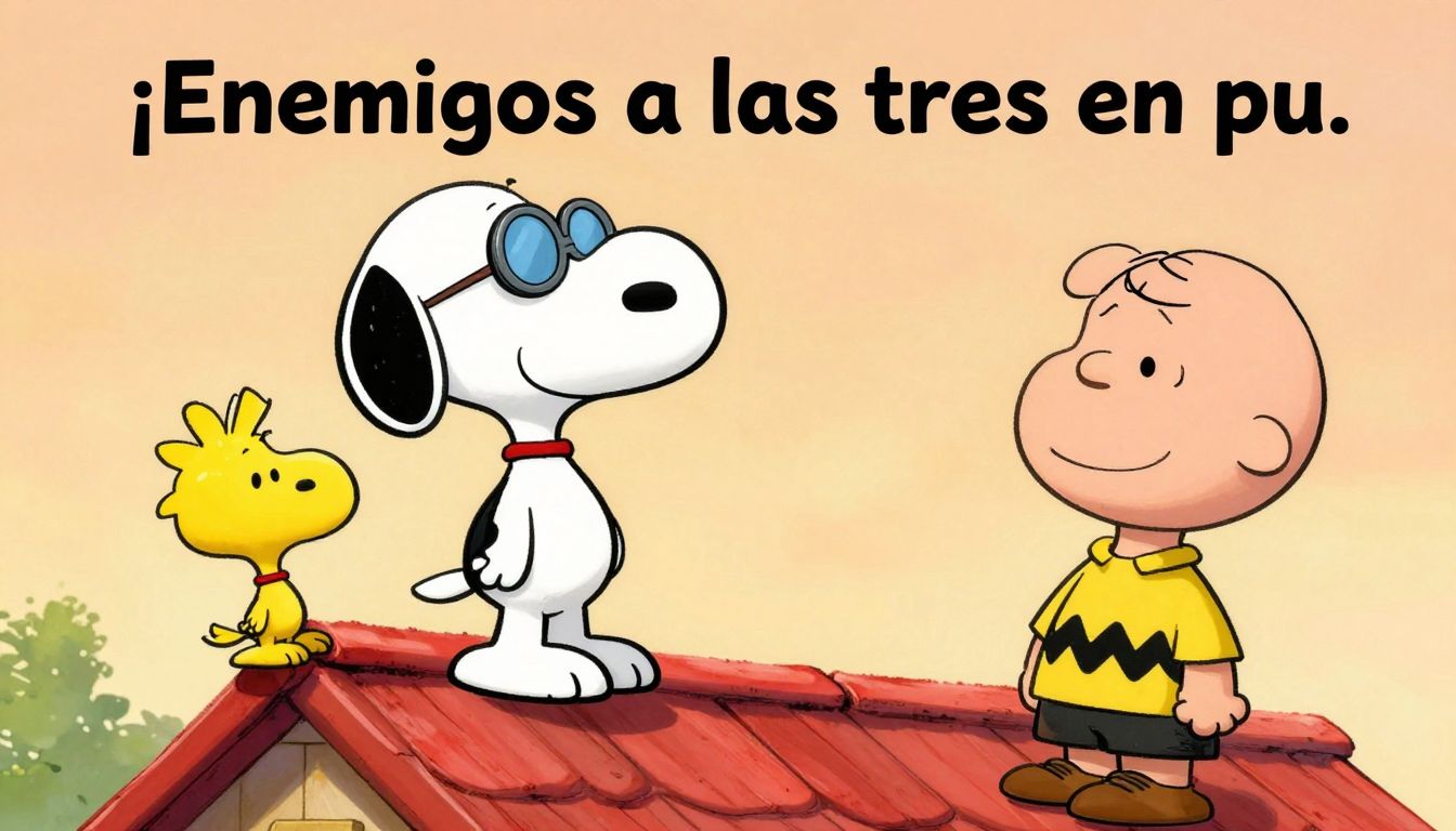 Snoopy y la Gran Batalla Imaginaria — Página 1
