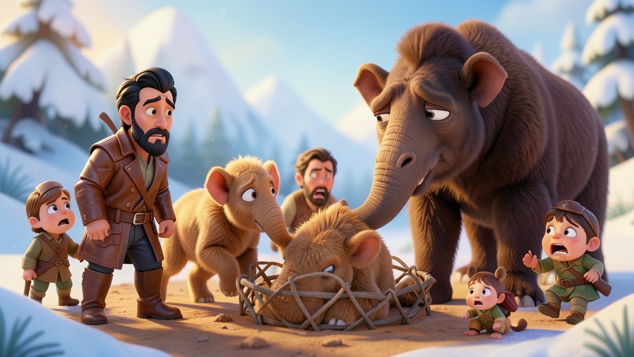 El rescate del pequeño mamut
