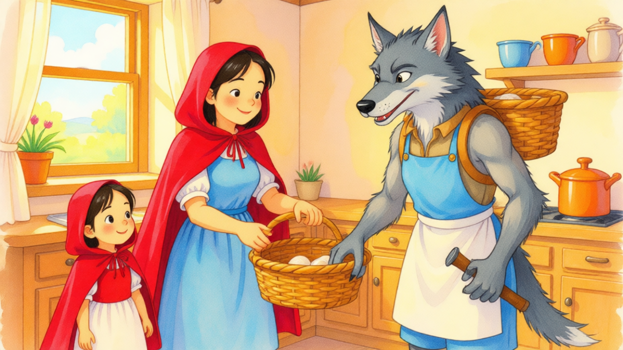 Caperucita Roja y el Camino por el Bosque