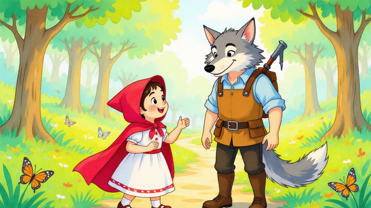 Caperucita Roja y el Camino por el Bosque — Página 2
