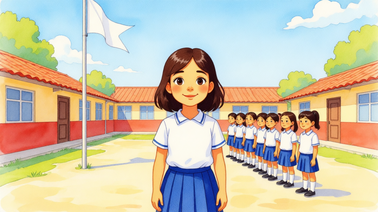 Un día brillante en la escuela — Página 1