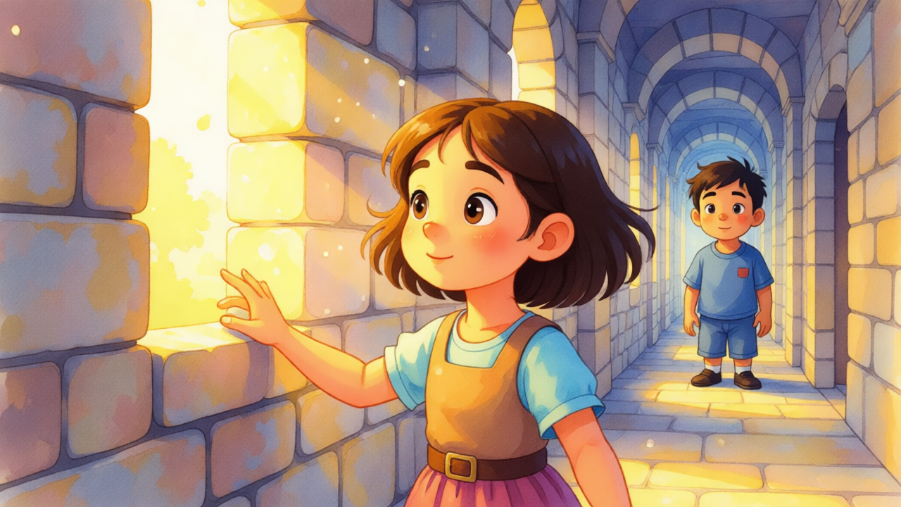 La Luz en el Muro Gris