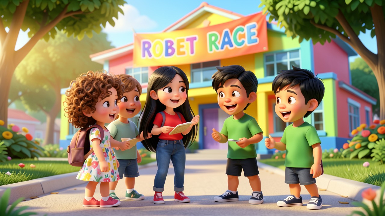 La Carrera de Robots en el Parque