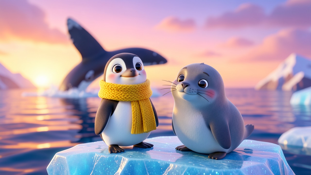 Mini Historinha do Pinguim Perdido