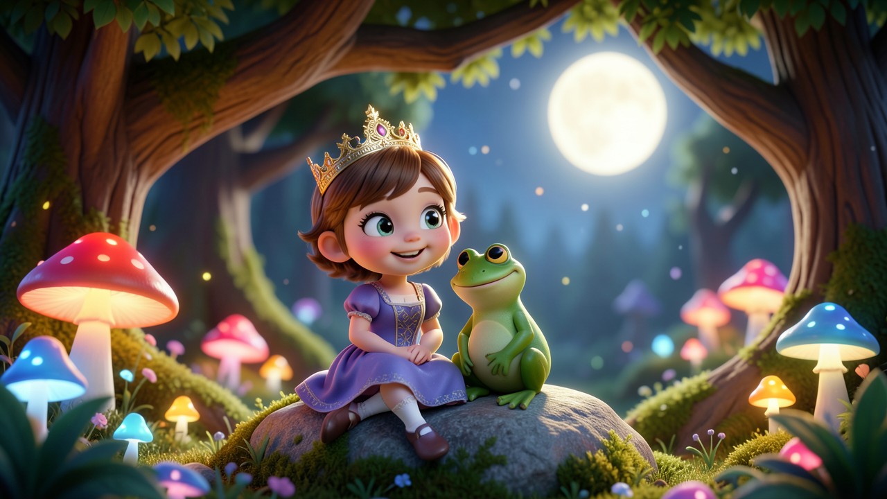 Cuento corto de la princesa y el sapo: Una amistad inesperada