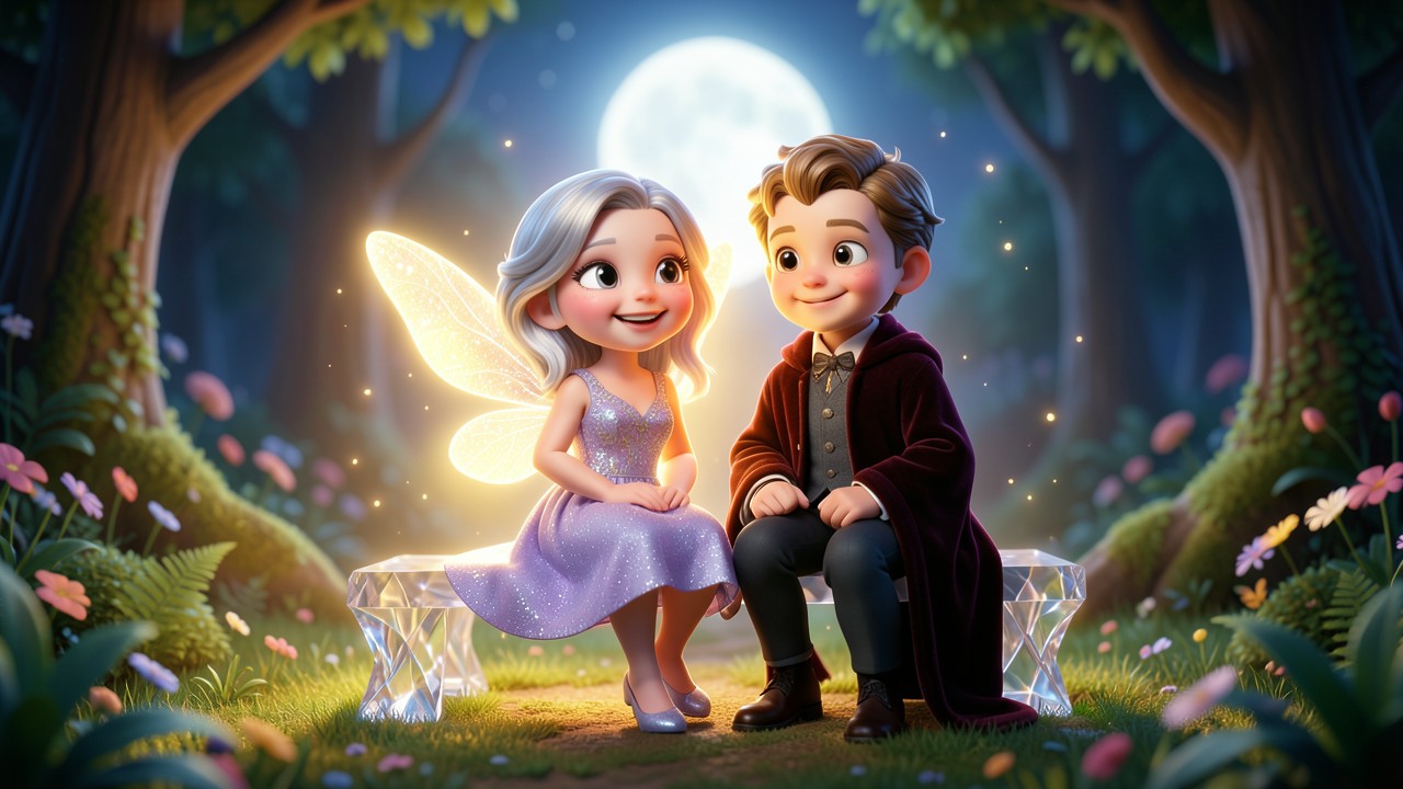 Cuentos de romance cortos: El beso de la luna