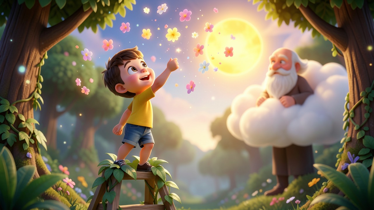 Cuento de Jack y las habichuelas mágicas: La semilla que llegó al cielo