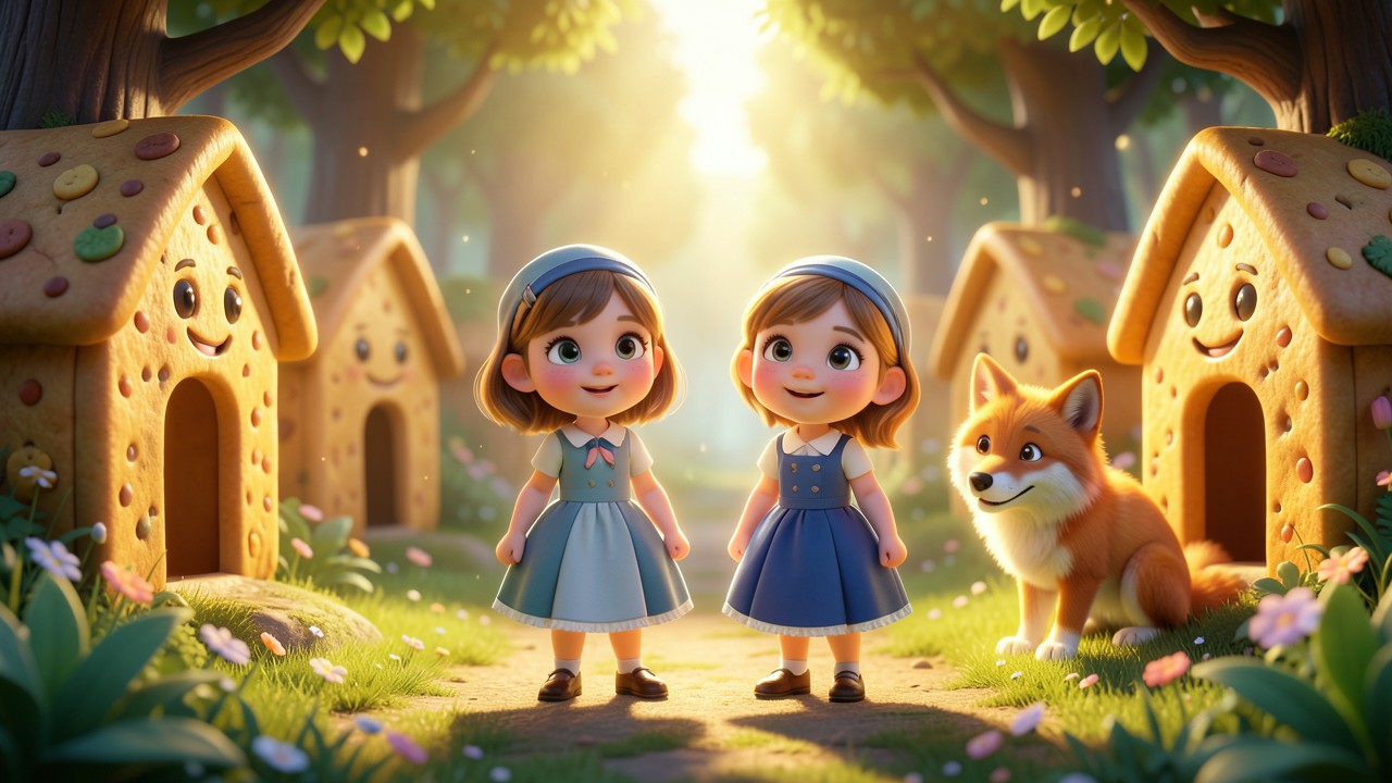Histoire Hansel et Gretel : Le Petit Chant des Biscuits