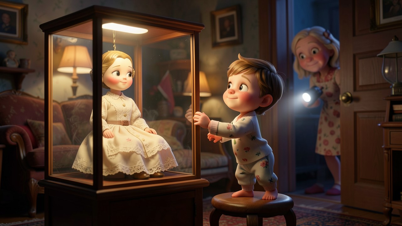 La muñeca de la vitrina (cuento de terror corto)