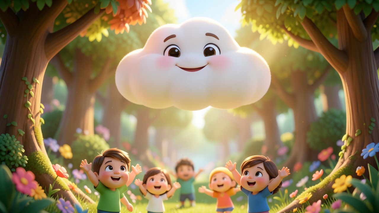 Une histoire courte à lire 4 ans : Le Petit Nuage Perdu