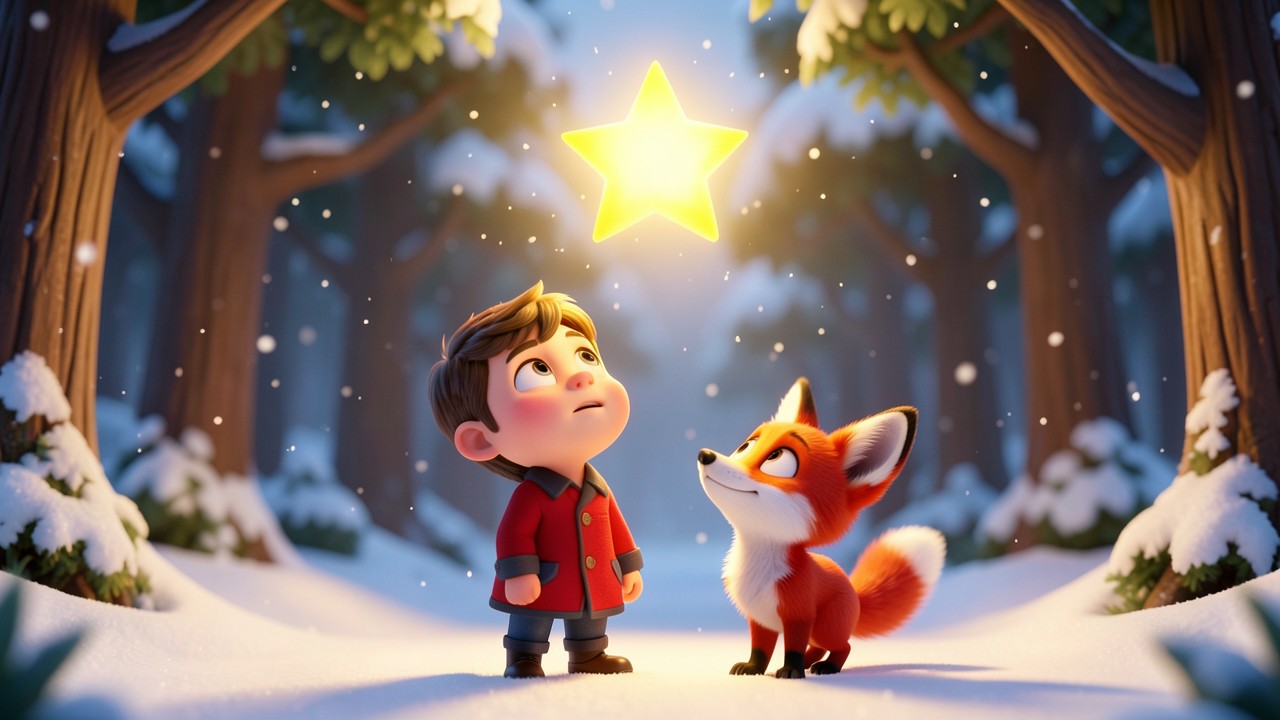 Contes Noël: La Petite Étoile Perdue