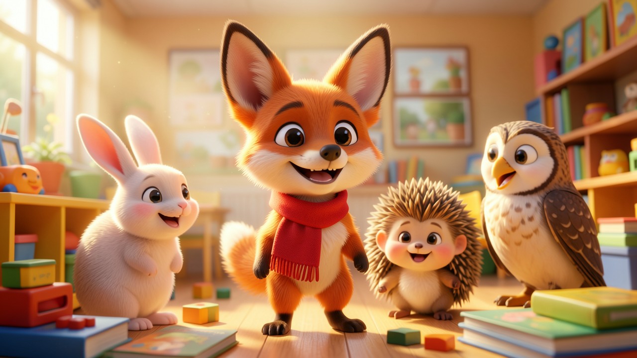 Kindergarten Märchen: Das Lachen der Luchs