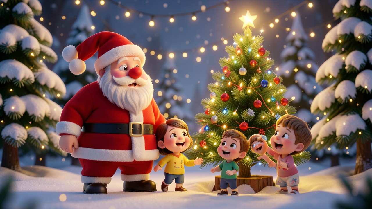 Weihnachtsgeschichte lustig: Der Weihnachtsmann mit der verstopften Nase