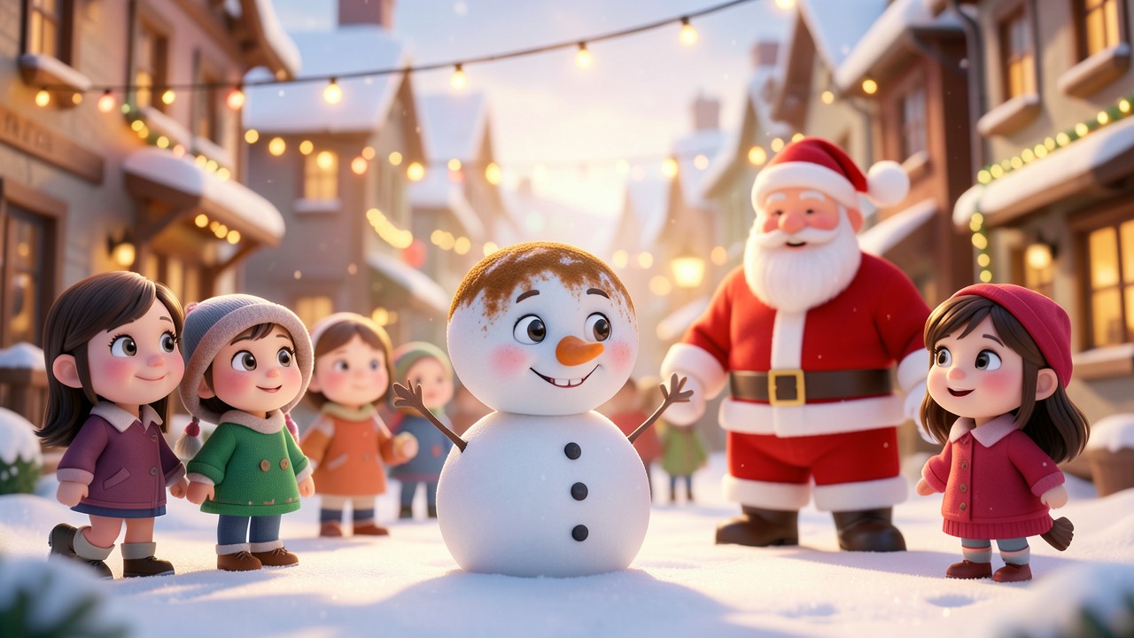 Lustige Kurzgeschichten zu Weihnachten: Der Schneemann mit der Zimtstirn