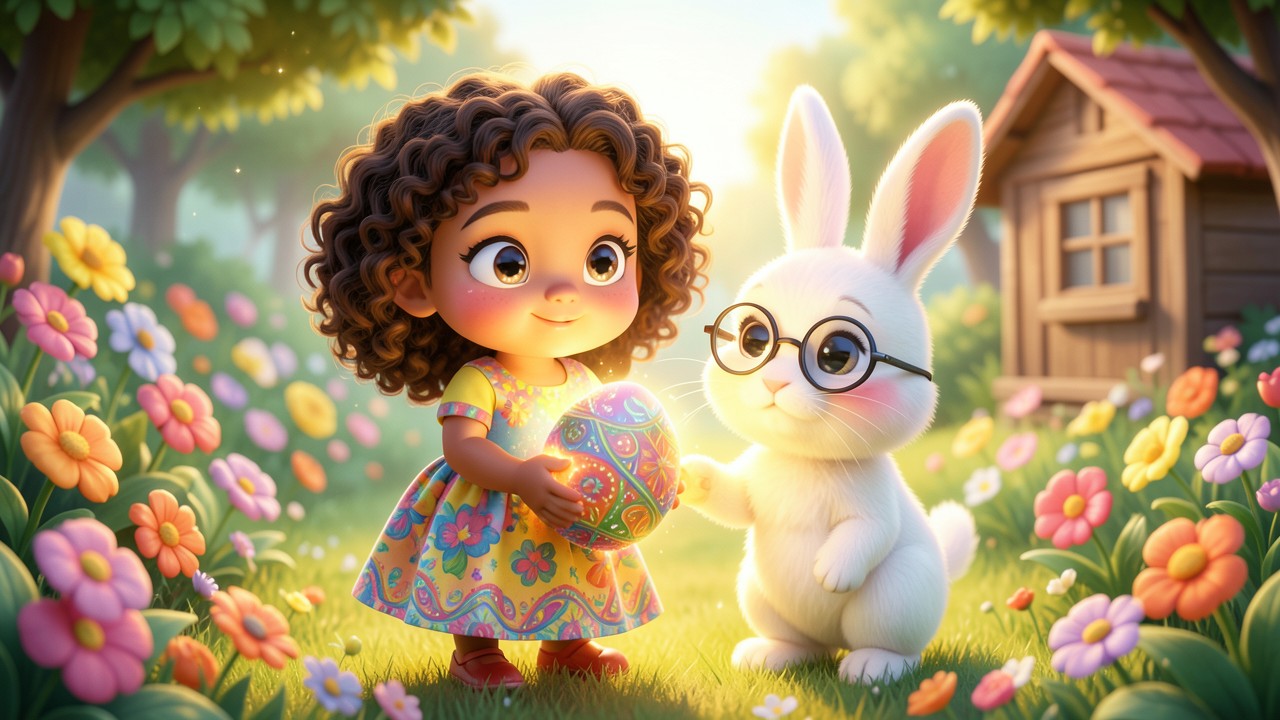 História da Páscoa Infantil: O Ovo Mágico de Lúcia
