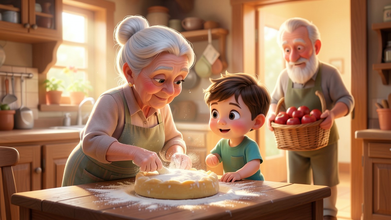 Brevi racconti sui nonni: La ricetta del dolce sapore